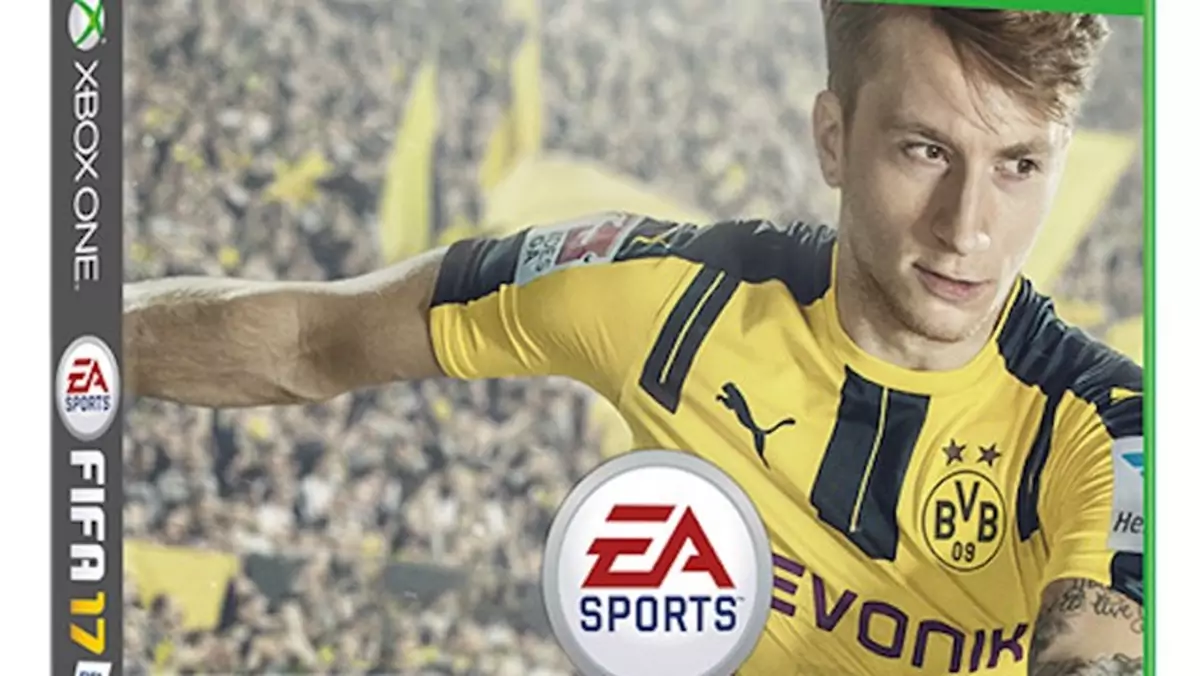 Marco Reus na okładce FIFA 17