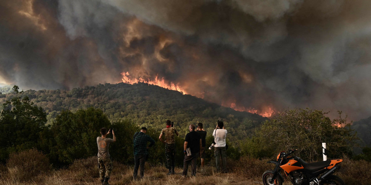Pożary w Grecji w 2023 r.