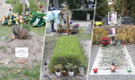Skromne groby sław na Powązkach. Ten widok ściska serce