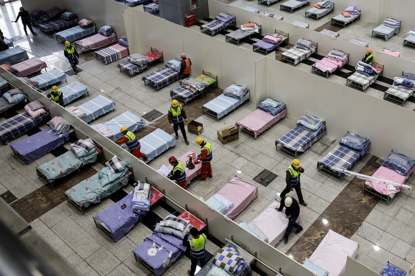 Privremena bolnica u Vuhanu