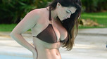 Casey Batchelor, gwiazda programu "Big Brother" w bikini