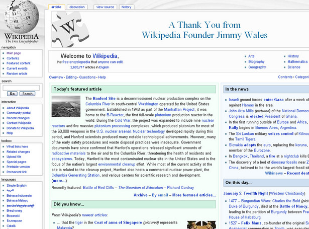 Miliony od internautów uratowały Wikipedię