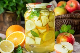 Mohito kompot od jabuka