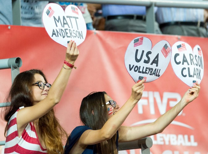 Piękne panie dopingują siatkarzy na mistrzostwach świata w Polsce