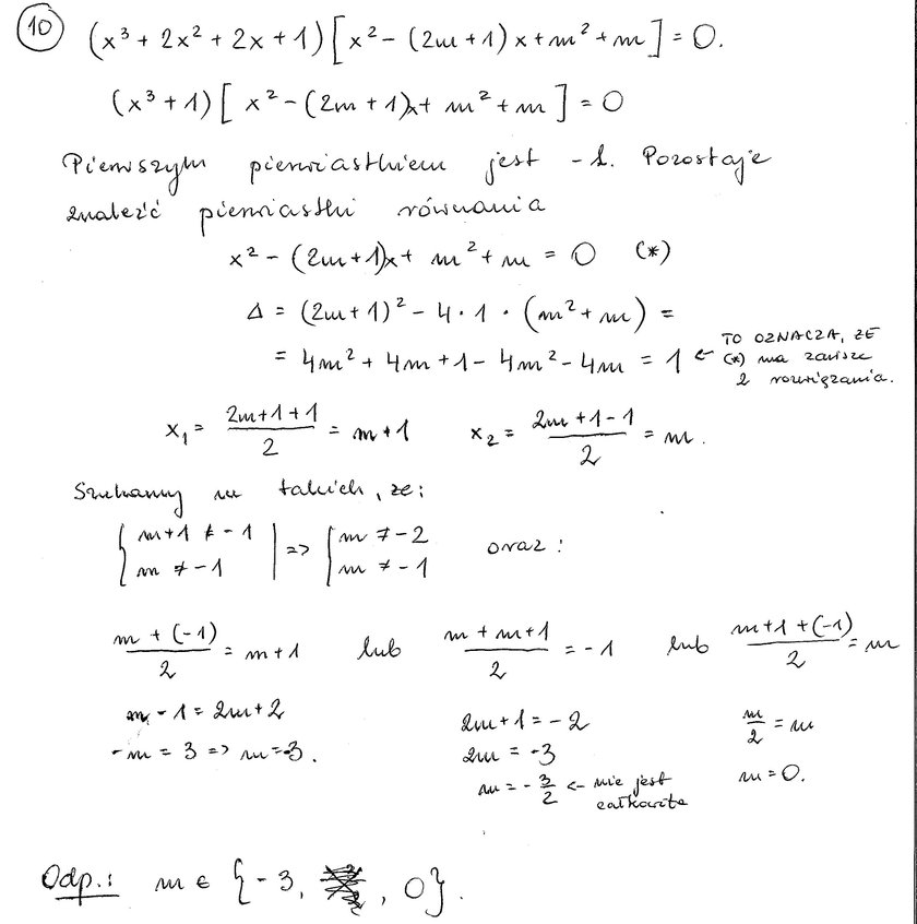 Matematyka poziom rozszerzony. 