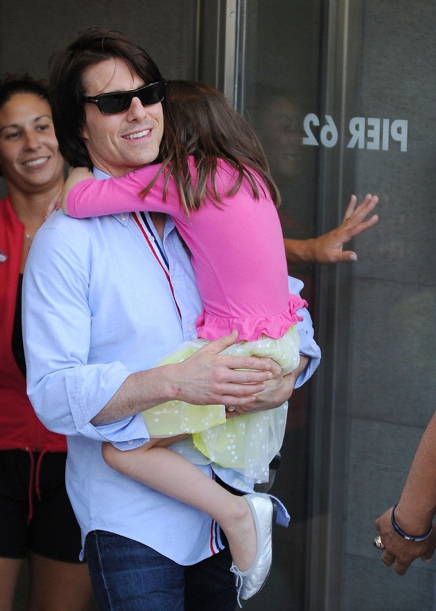 Tom Kruz sa ćericom Suri