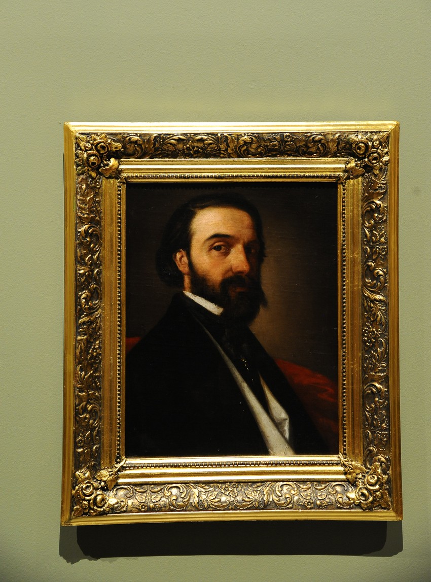 Đura Jakšić, autoportret