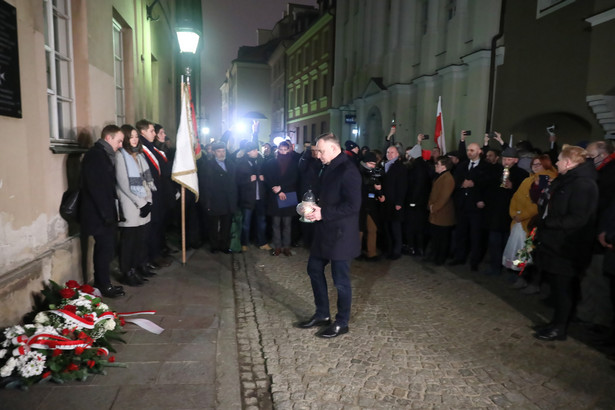 Prezydent Andrzej Duda. Upamiętnienie Grzegorza Przemyka