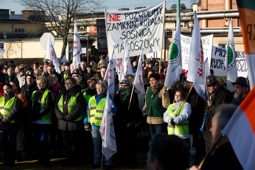 Górnicze protesty 