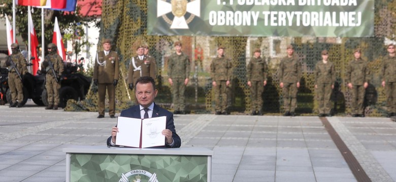 Błaszczak: Znowu możemy zostać zaatakowani. Postanowiłem powołać Komponent Obrony Pogranicza