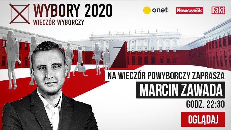 II tura. Oglądaj drugą część wieczoru wyborczego Onetu w nowatorskiej formie 