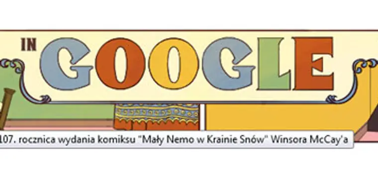 Winsor McCay w Google. Wyszukiwarka przypomina o 107. rocznicy wydania Małego Nemo