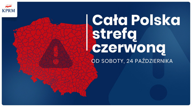 Cała Polska strefą czerwoną