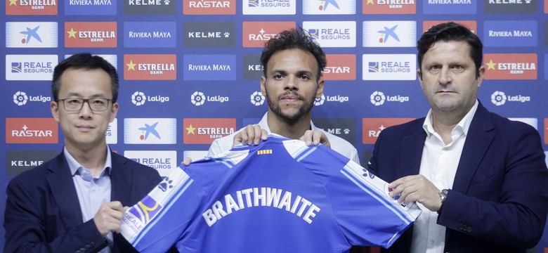 Martin Braithwaite opuścił Barcelonę z workiem pieniędzy