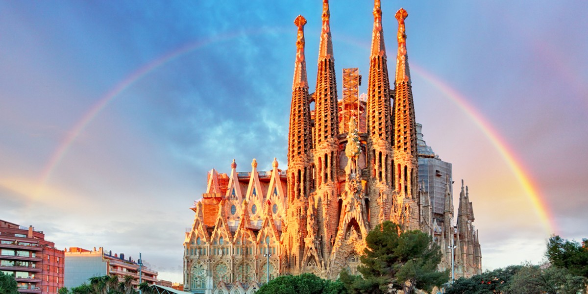 Sagrada Familia w Barcelonie