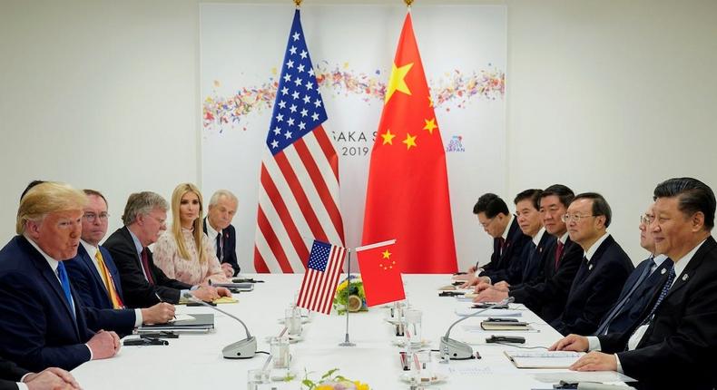 trump xi trade war talks