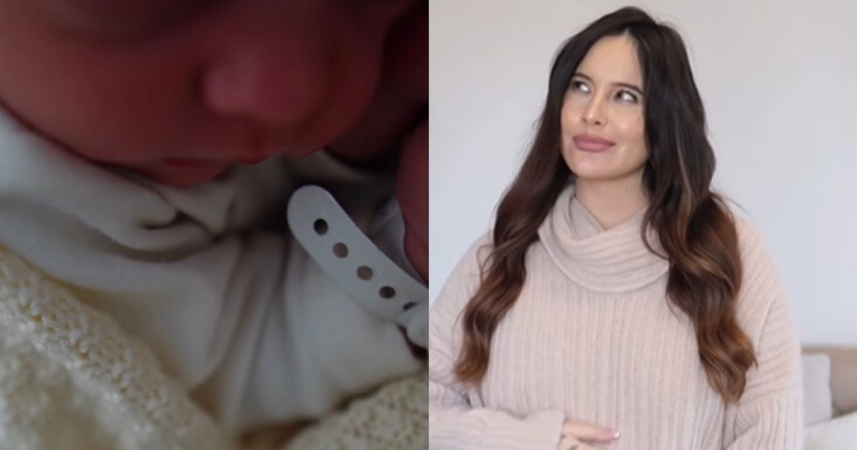 Alexandra dio a luz a Surau.  Ha aparecido en Internet un vídeo de un «bebé arcoíris»