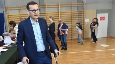 Mateusz Morawiecki skomentował wynik wyborów. "Przetrwaliśmy atak, który spadł jak burza gradowa"