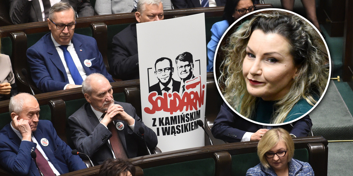 Posłanka Pawłowska zajmie miejsce Kamińskiego na sali plenarnej?