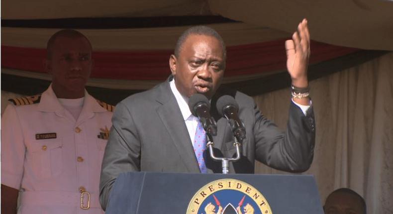 File image of President Uhuru Kenyatta