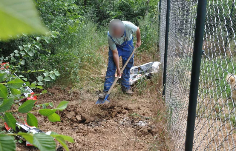 Leševi životinja pronađeni zakopani kraj ograde azila