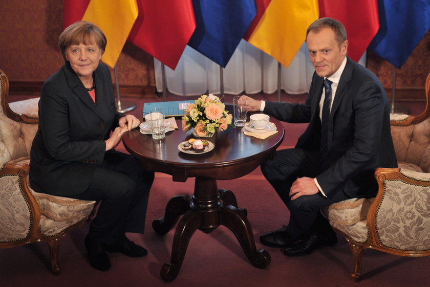 Merkel i Tusk