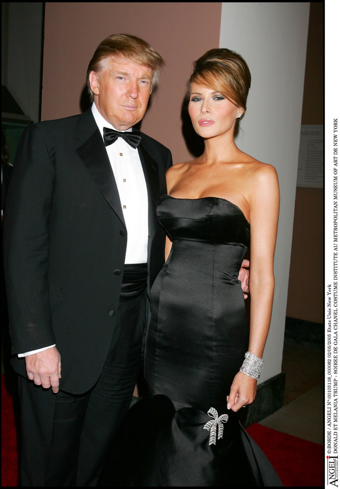 Melania Trump w 2005 r.