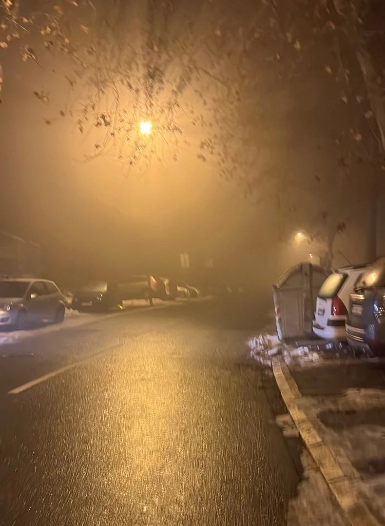 maga jutros u Beogradu