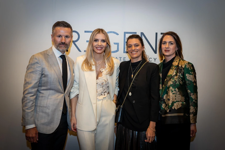 Ante Todorić, Petra Kacunko, Maud Truchi Maslina Resort founder & CEO