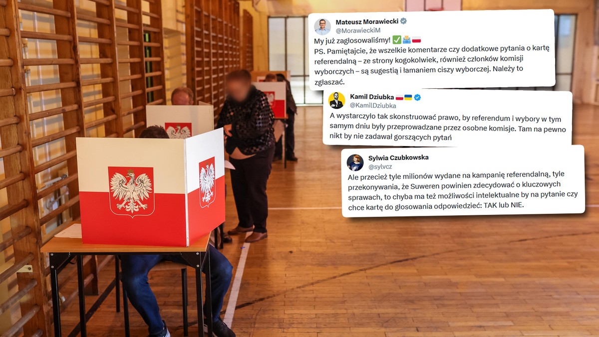 Referendum 2023. Wielkie zamieszanie z kartą referendalną. W sieci wrze