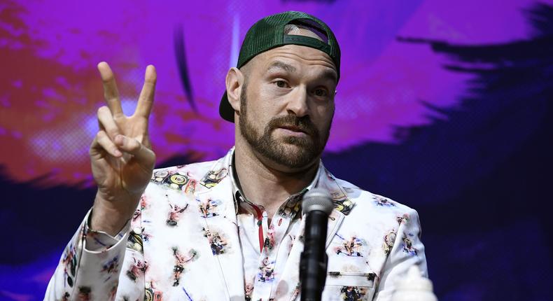 Tyson Fury’s Masturbating a Lot for Wilder Rematch