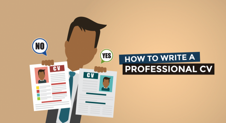How to write a professional CV