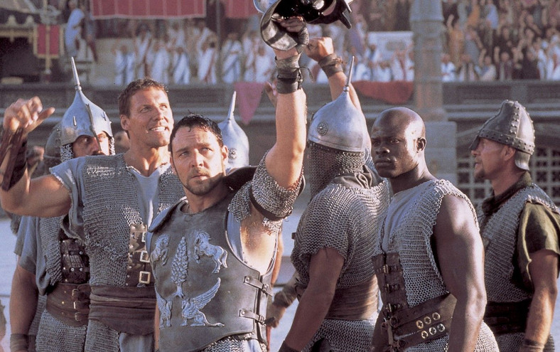 Kadr z filmu "Gladiator" (reż. R. Scott)