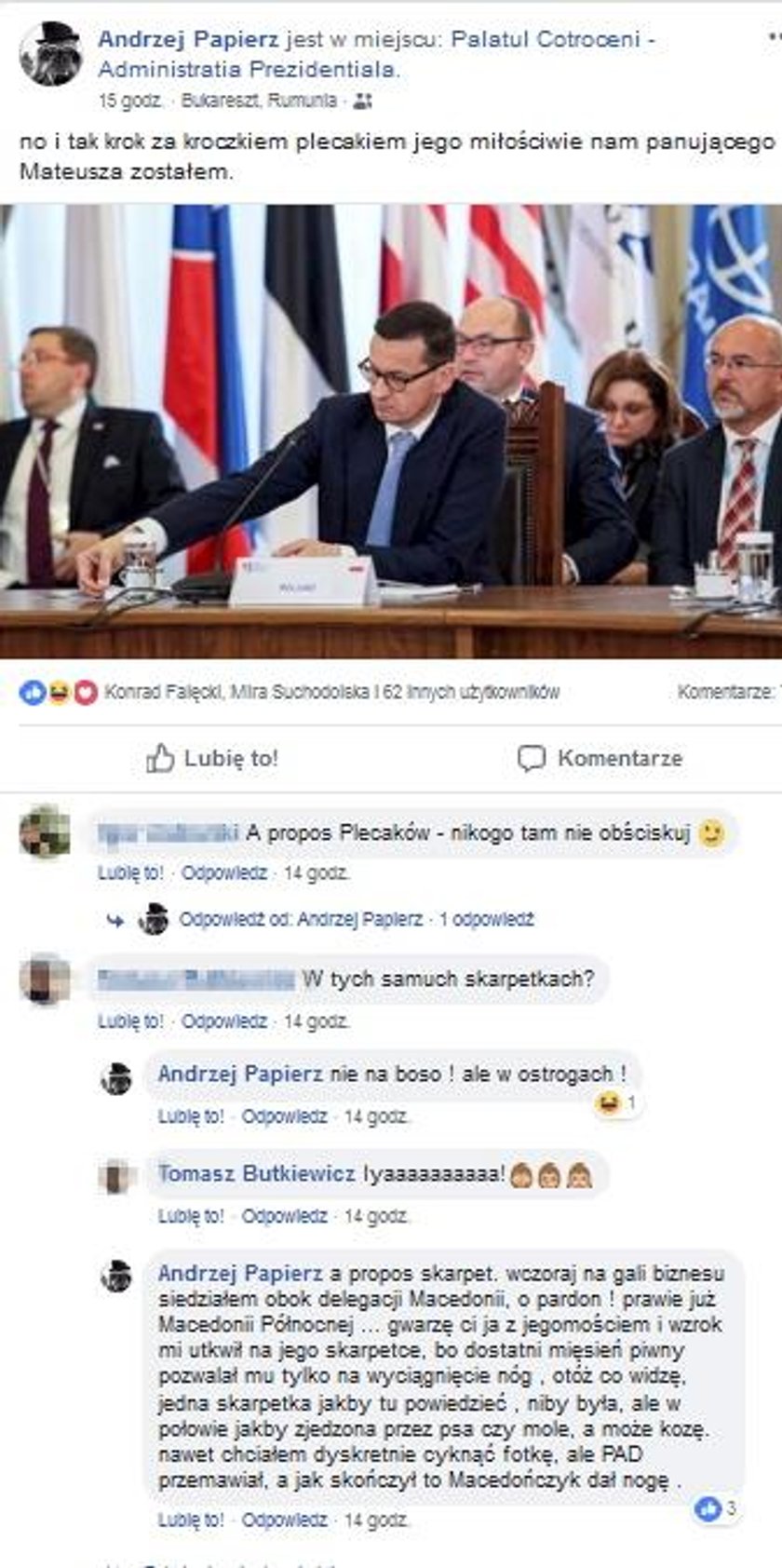 Dziwaczny wpis wiceszefa MSZ. Czemu go skasował?