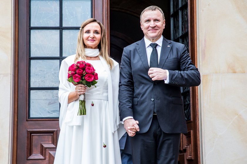 Jacek i Joanna Kurscy wzięli ślub kościelny