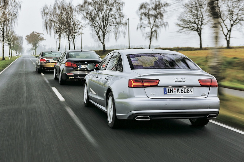 Audi A6, BMW serii 5, Mercedes klasy E