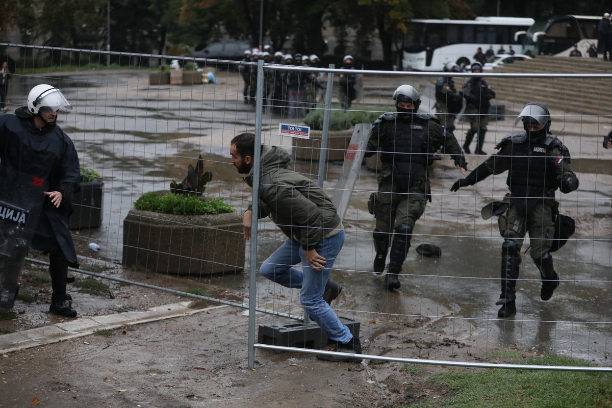 Hapšenje kod crkve Svetog Marka