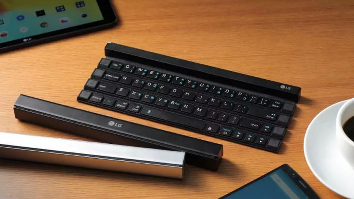 LG Rolly Keyboard - klawiatura dla smartfonu, którą zwiniesz (wideo)