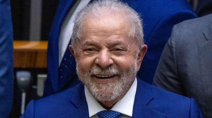 Brazília új elnöke, Luiz Inácio Lula da Silva a vasárnapi beiktatásán / Fotó: Northfoto