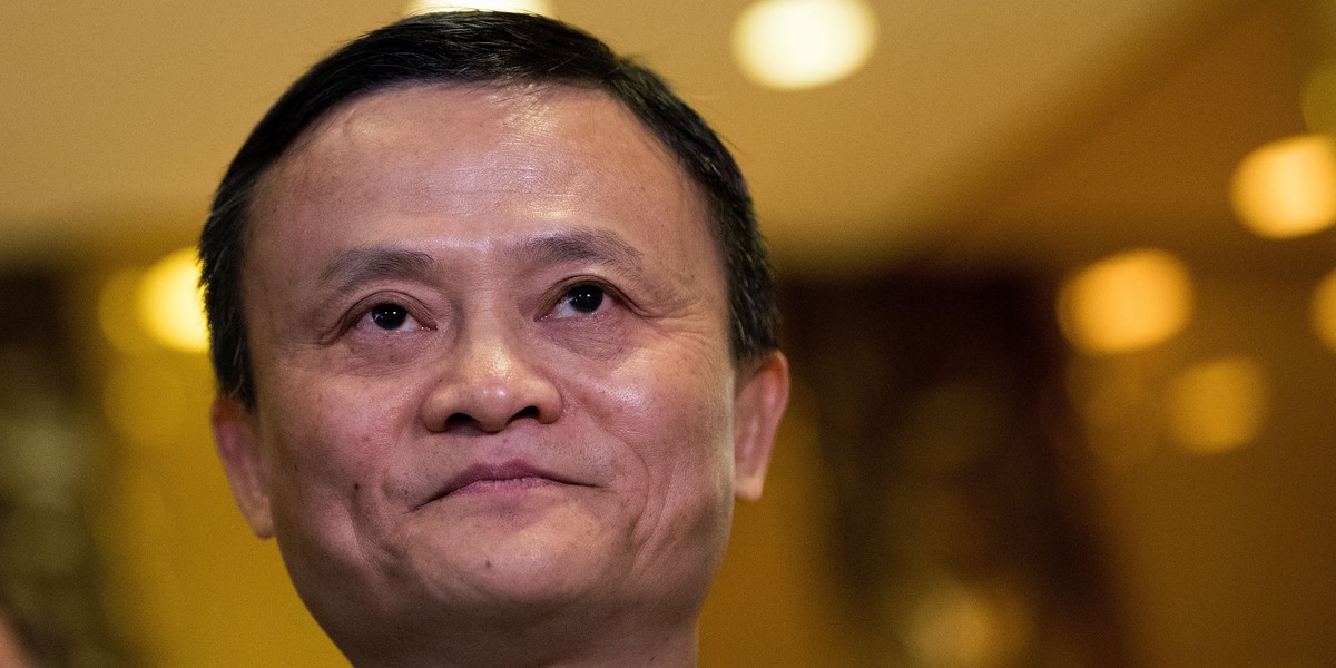 Jack Ma jest założycielem Alibaby, czyli chińskiego odpowiednika Amazona