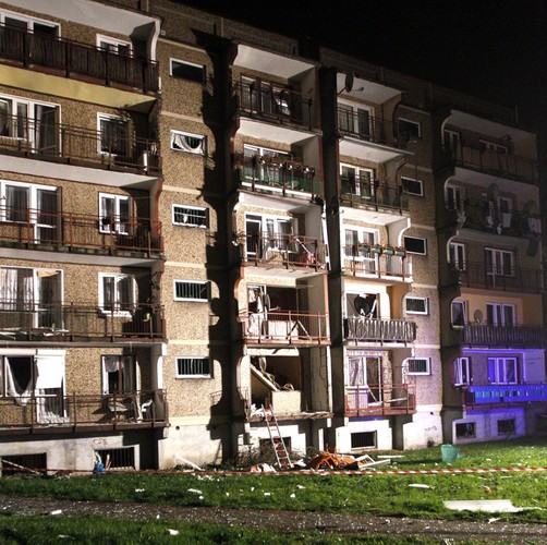 Budynek w Bytomiu, w którym wybuchł gaz