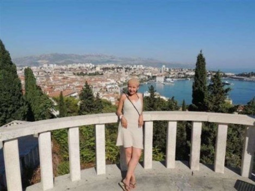 Selena Masedo tokom odmora u Hrvatskoj (Foto: PU Splitsko-dalmatinska)