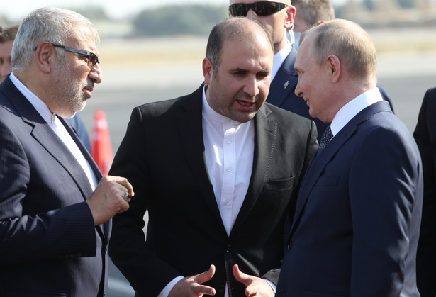 Władimir Putin odwiedza Iran