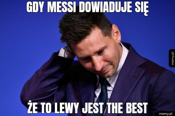 Robert Lewandowski wygrał plebiscyt FIFA The Best. Zobacz memy