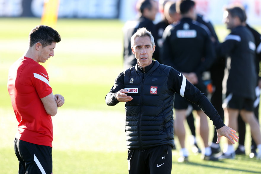 Robert Lewandowski i Paulo Sousa