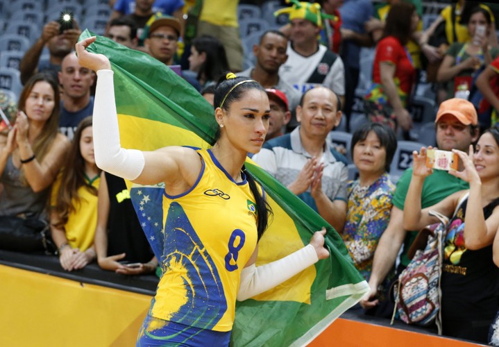 Piękna Jaqueline zalała się łzami. Brazylijskie siatkarki nie zdobędą medalu w Rio de Janeiro
