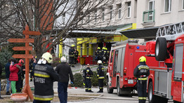 Szinte semmi nem maradt belőle: megrázó videón a Szent Imre kórház kiégett osztálya – Kásler Miklós is a helyszínre sietett