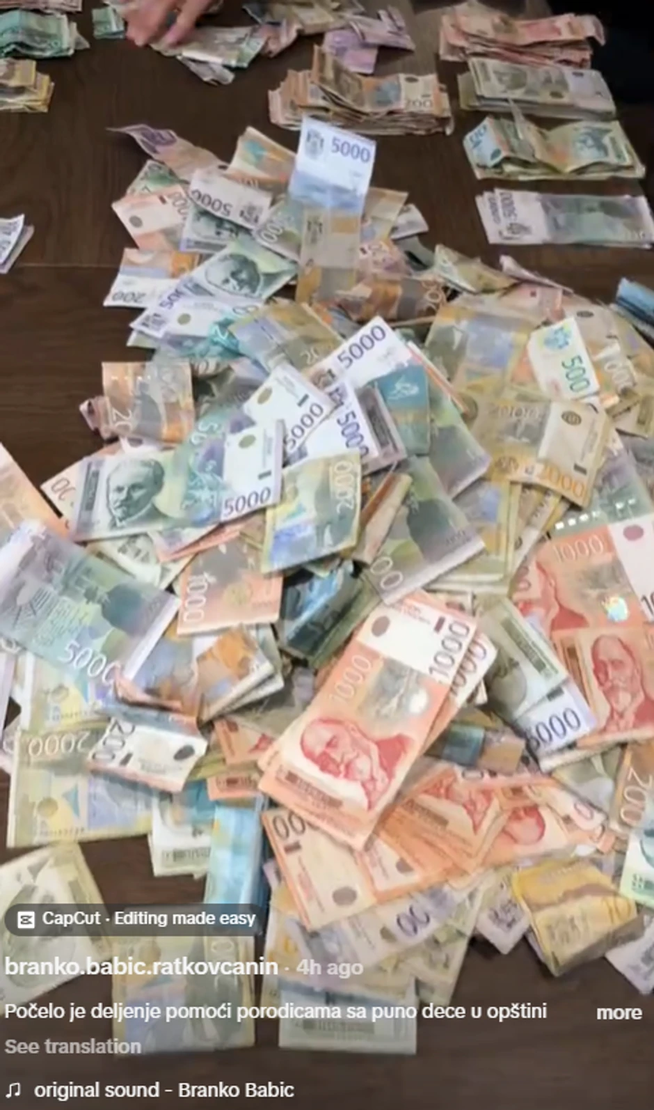 Objava Branka Babića