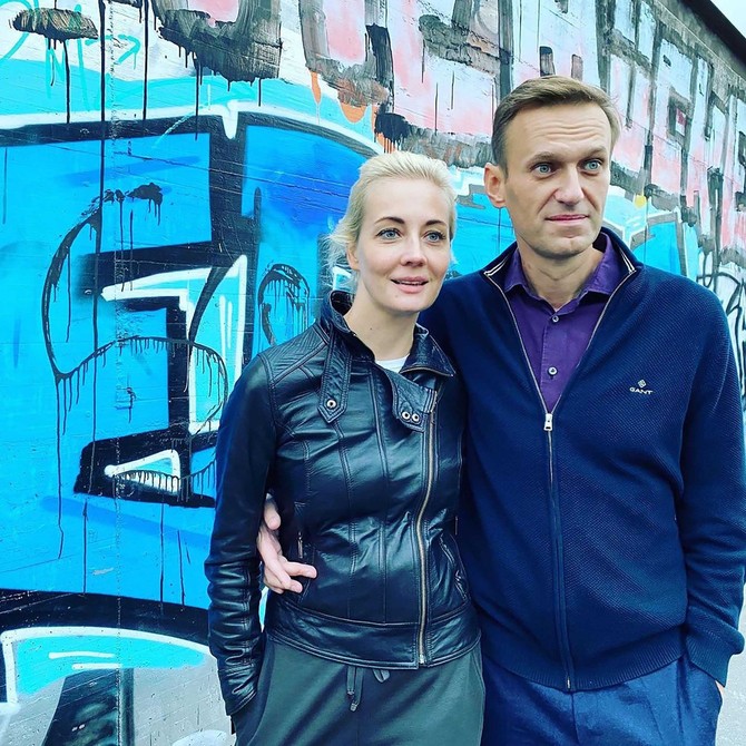 Julija Navaljna i Aleksej Navaljni