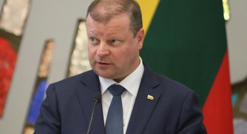 Lithuania's centrist Prime Minister Saulius Skvernelis is running for president in the country's May 2019 polls